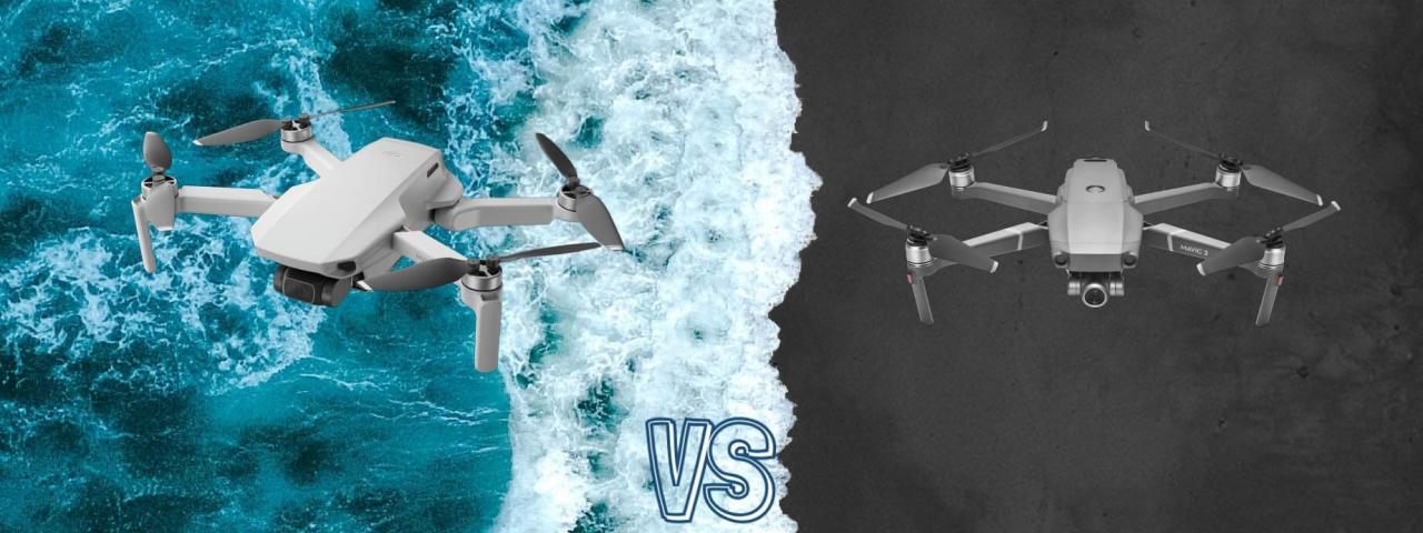 DJI Mavic Mini vs DJI Mavic 2 Zoom Drone Comparison