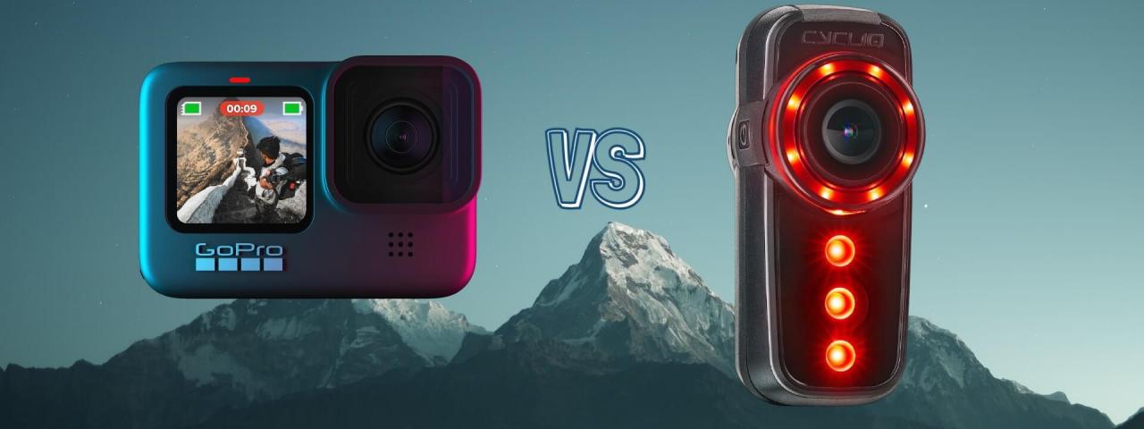 GoPro Hero 9 Black vs Cycliq Fly6 CE Gen 2 Action Camera Spec Comparison