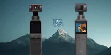 DJI Pocket 2 vs Fimi Palm Gimbal Action Camera Spec Comparison