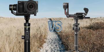 DJI RS 2 vs Feiyu Tech G6 Plus Camera Gimbal Spec Comparison