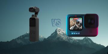 GoPro Hero 9 Black vs DJI Osmo Pocket Action Camera Spec Comparison