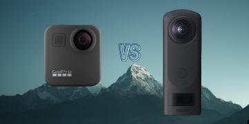 GoPro Max 360 vs Ricoh Theta Z1 Action Camera Spec Comparison