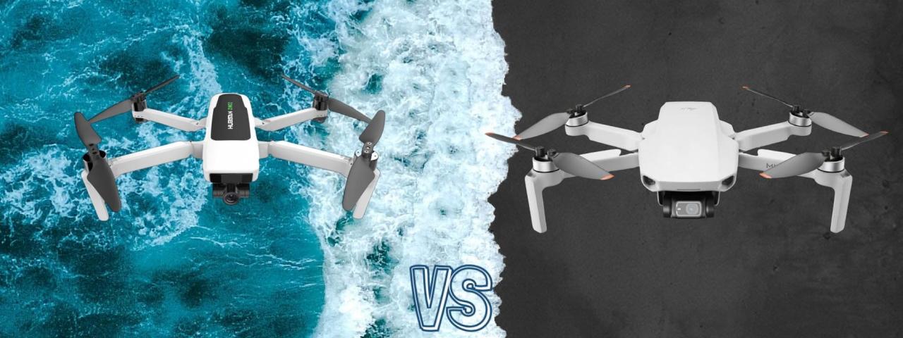 DJI Mini 2 vs Hubsan Zino 2 Camera Drone Spec Comparison