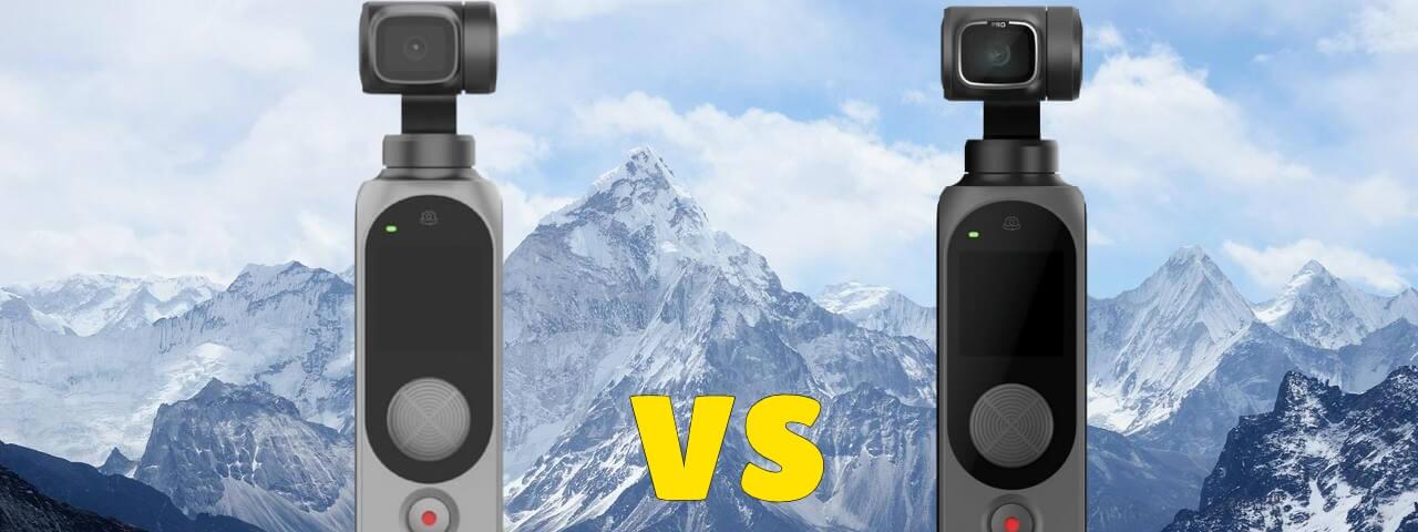 Xiaomi Fimi Palm 2 vs Fimi Palm 2 Pro Gimbal Action Camera Comparison