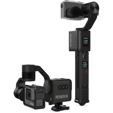 removu s1 action camera hand held and wearable gimbal
