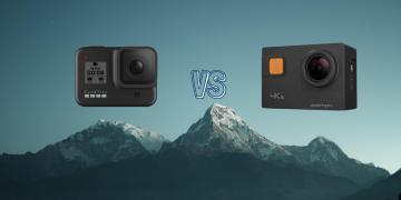 GoPro Hero 8 vs Apeman A80 Action Camera Comparison
