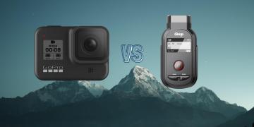 GoPro Hero 8 Black vs Gitup F1 Action Camera Comparison