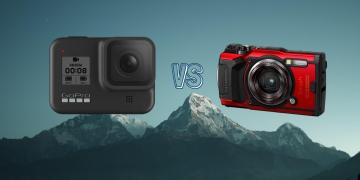 GoPro Hero 8 Black vs Olympus Tough TG 6 Action Camera Comparison