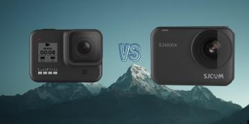 GoPro Hero 8 Black vs SJCam SJ4000X Action Camera Comparison