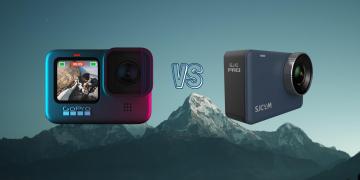 GoPro Hero 9 Black vs SJCam SJ10 Pro Action Camera Spec Comparison