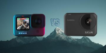 GoPro Hero 9 Black vs SJCam SJ4000X Action Camera Spec Comparison