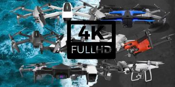 Camera Drones With 4K UHD Video Camera